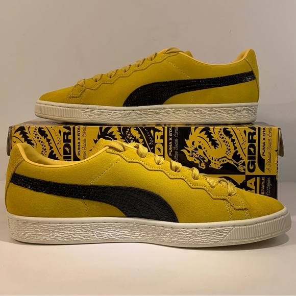 🐲 [BRAND NEW] PUMA SUEDE JEFF STAPLE GIDRA MENS SHOES SIZE 12 SNEAKERS 🐲 - Picture 3 of 11